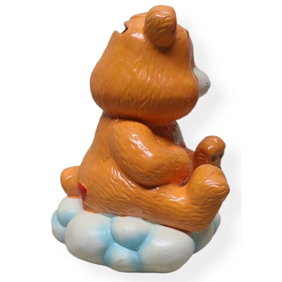 Vintage TCFC Care Bears Ceramic Coin Piggy Bank Tenderheart Bear - Picture 4 of 5